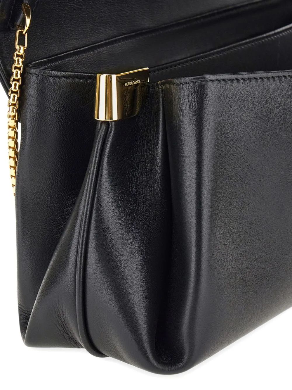 Medium leather crossbody bag