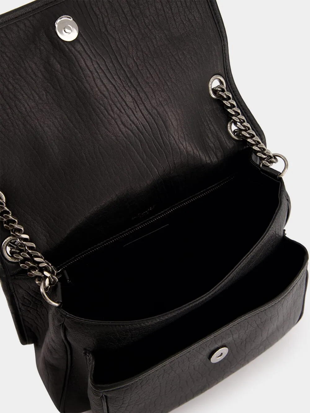 Medium Niki Leather Shoulder Bag