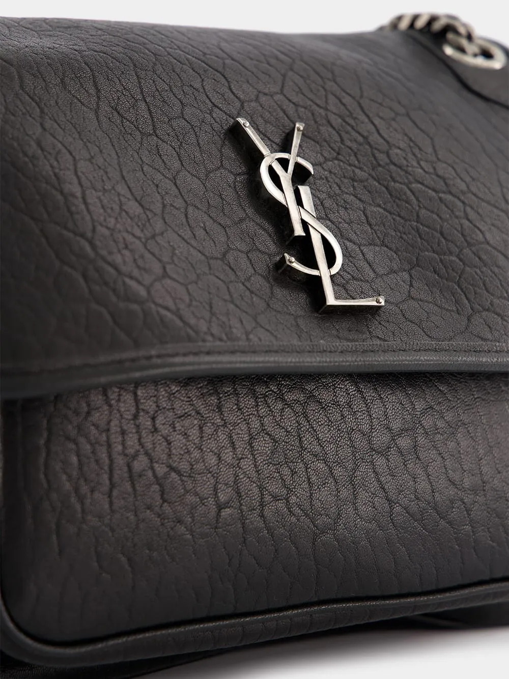 Medium Niki Leather Shoulder Bag