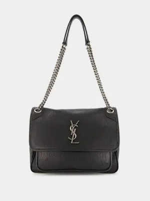 Medium Niki Leather Shoulder Bag