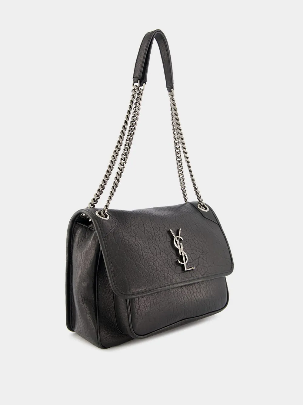 Medium Niki Leather Shoulder Bag