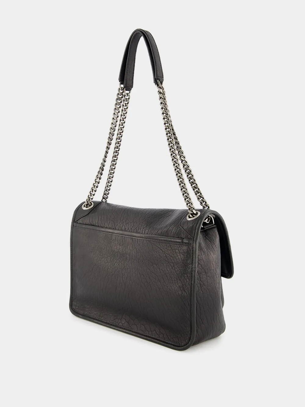 Medium Niki Leather Shoulder Bag