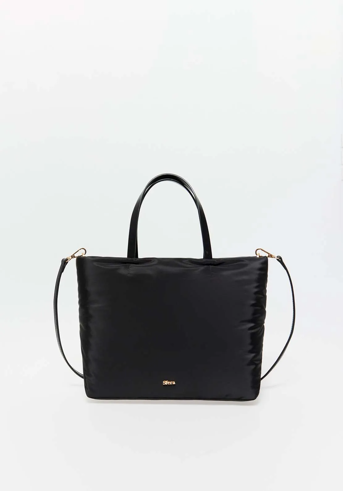 Medium Nylon Bag - Black