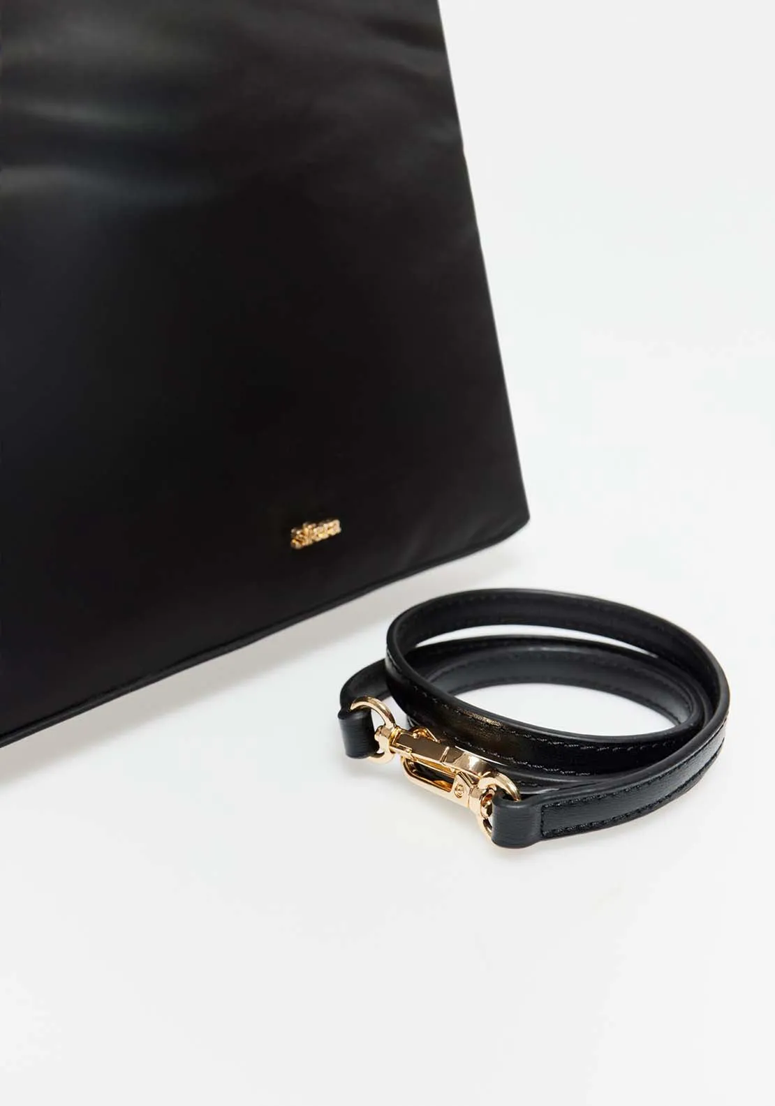 Medium Nylon Bag - Black