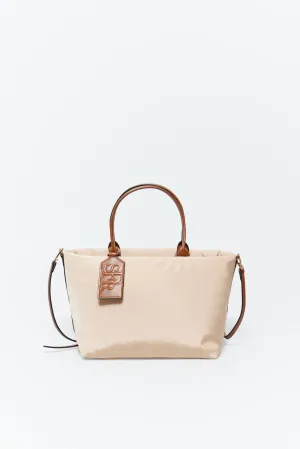 Medium Nylon Bag - Camel