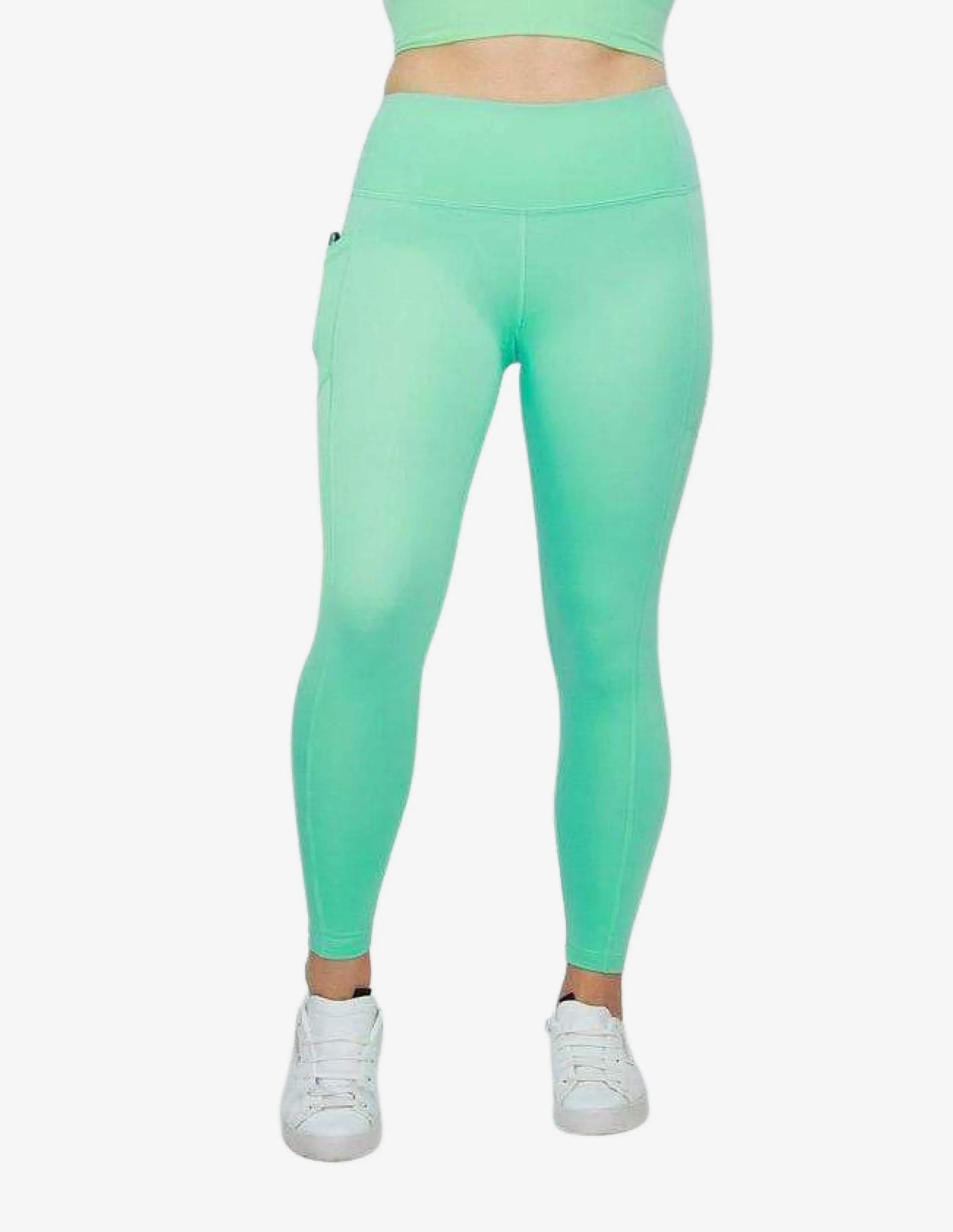Medium Waist 7/8" Tight - Emerald