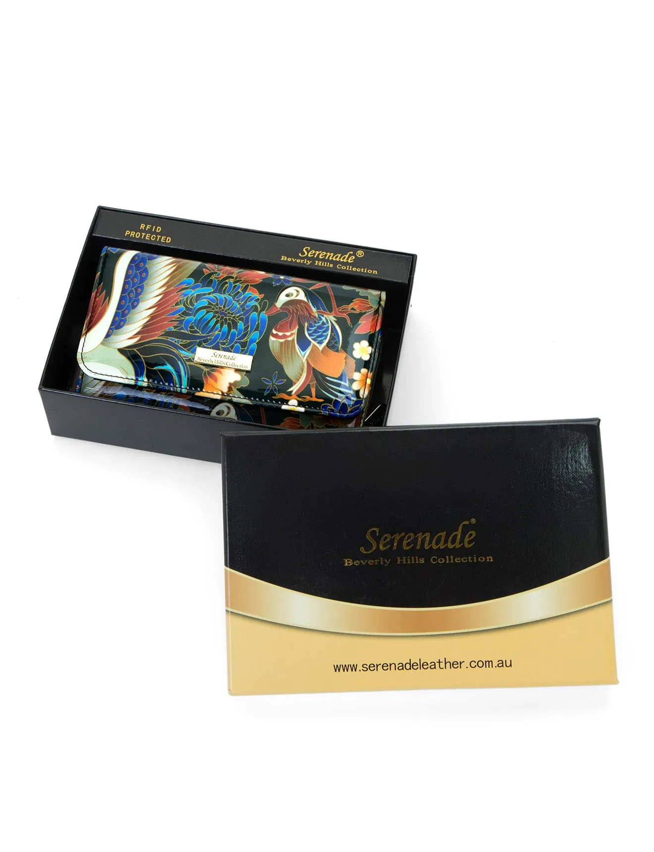 MEILING MED LEATHER RFID WALLET- WSN6402