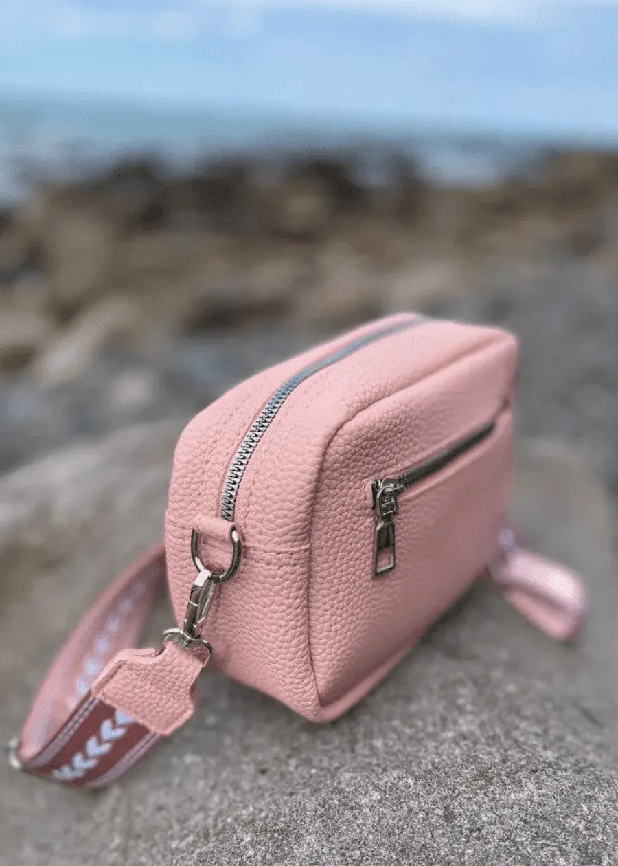 Melbourne Bag - Pink Vegan PU Leather