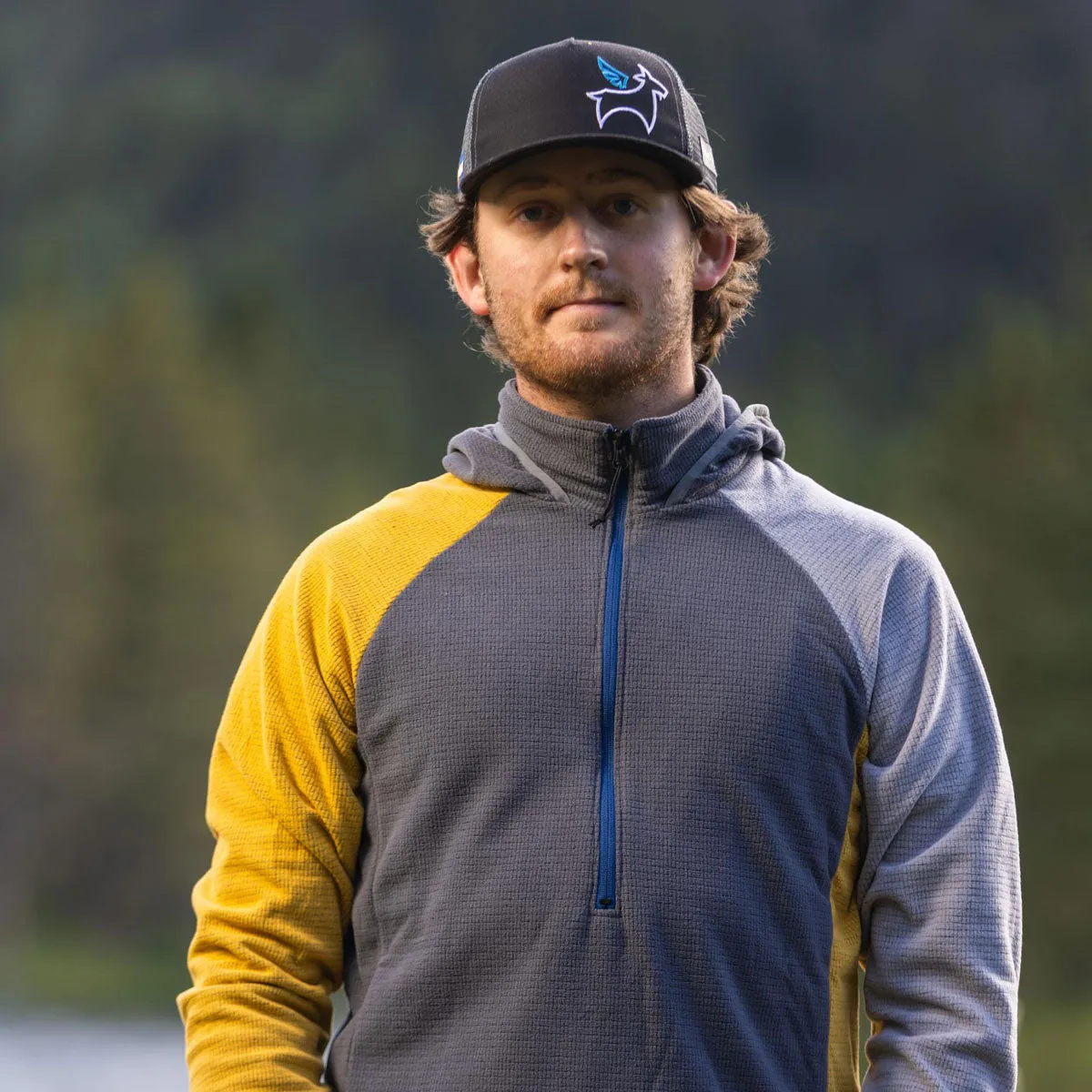 Men's CAMP Half-Zip Hooded Pullover - SALE