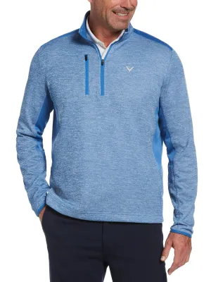 Mens Dual Action Aquapel Block Swing Tech™ 1/4 Zip Pullover