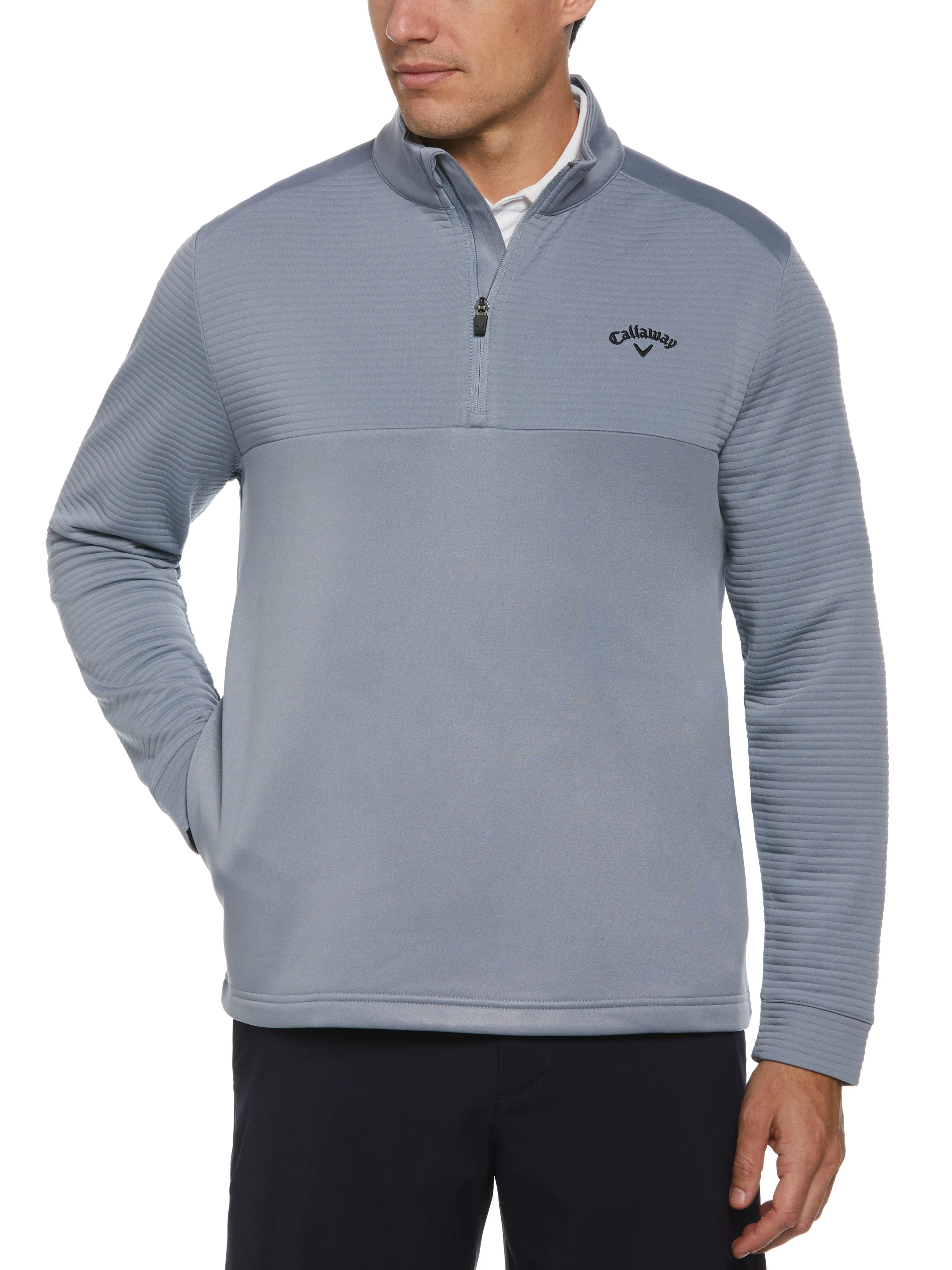 Mens Dual Utility ¼  Zip Pullover