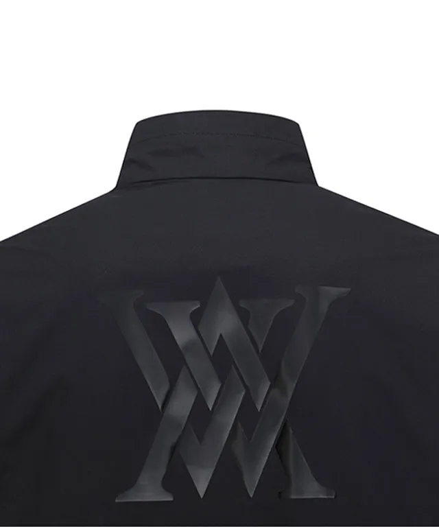 Men's Sleeve Detachable Point Jacket - Black