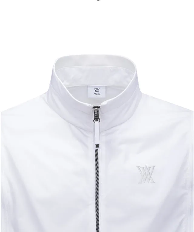 Men's Sleeve Detachable Point Jacket - White
