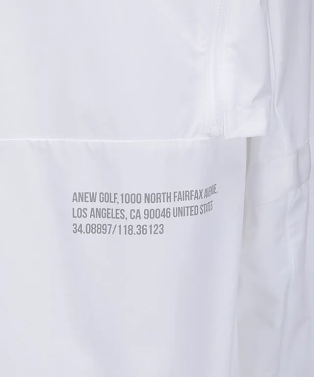 Men's Sleeve Detachable Point Jacket - White