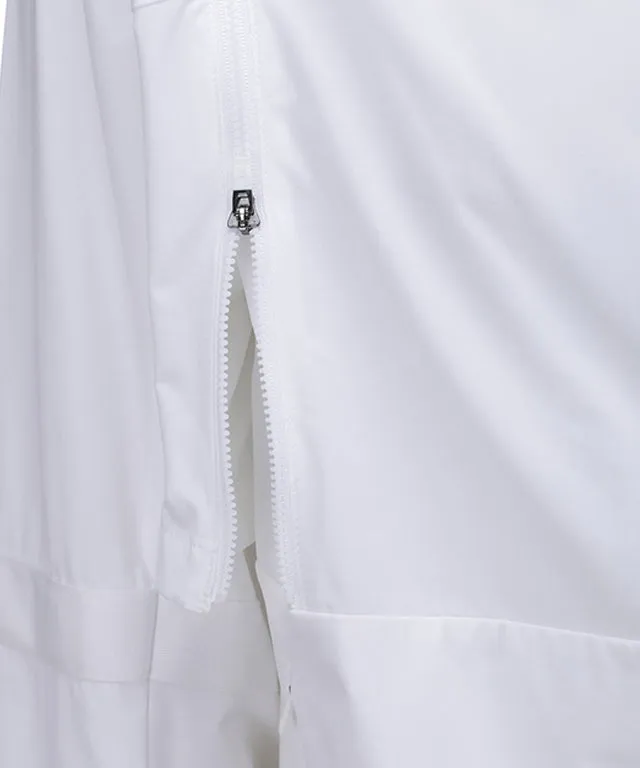 Men's Sleeve Detachable Point Jacket - White