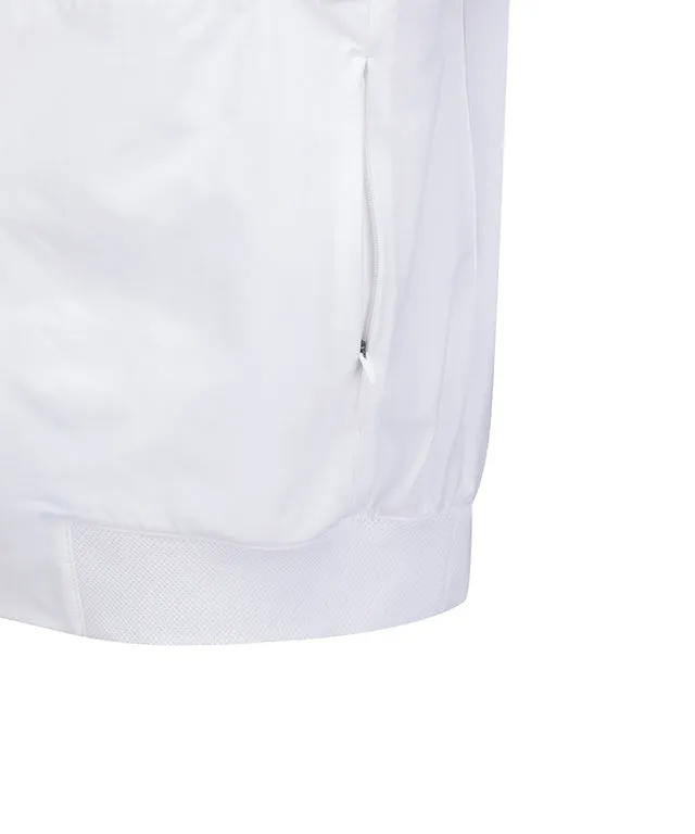Men's Sleeve Detachable Point Jacket - White