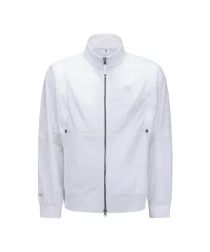 Men's Sleeve Detachable Point Jacket - White