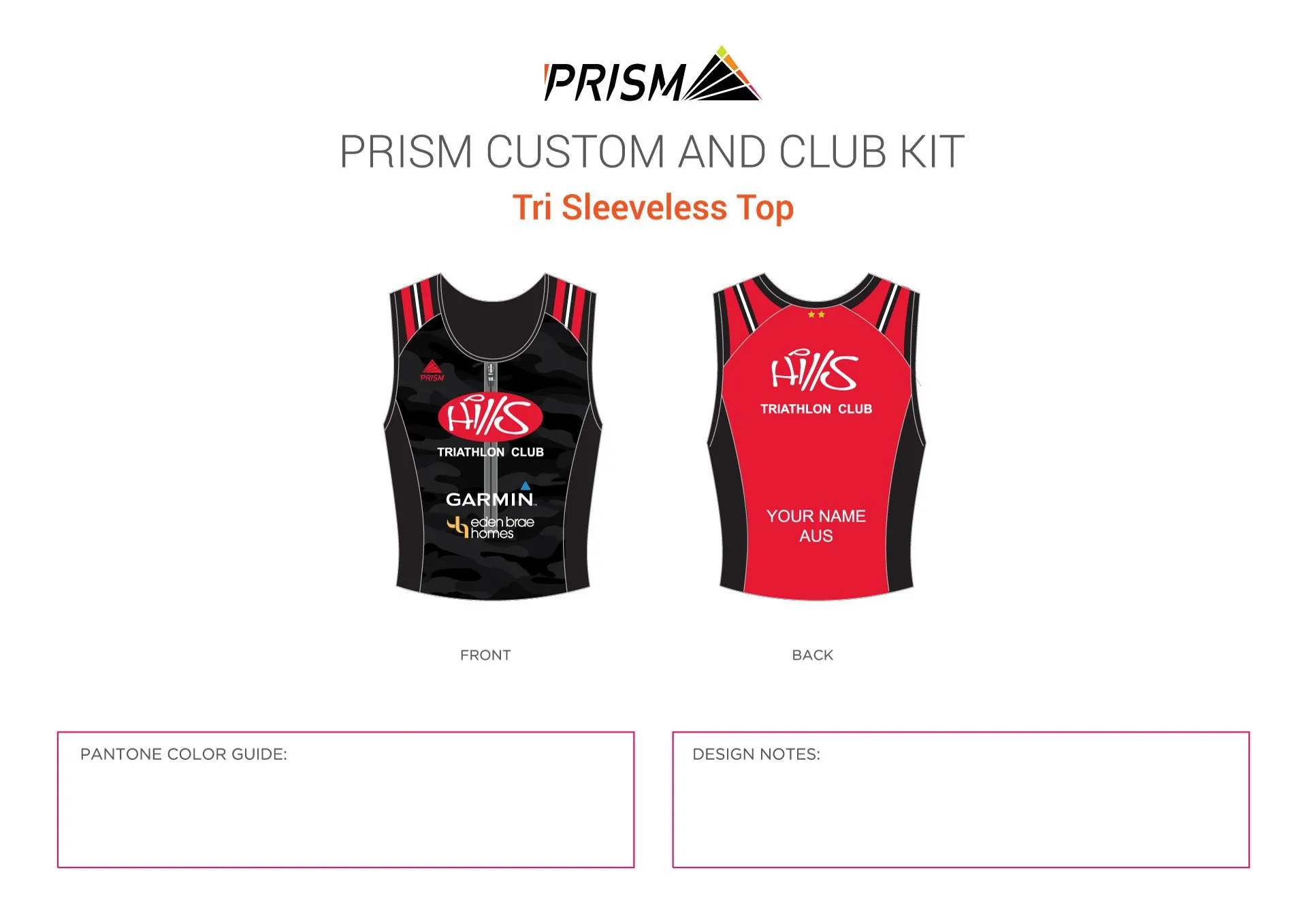 Men's Sleeved Tri Top
