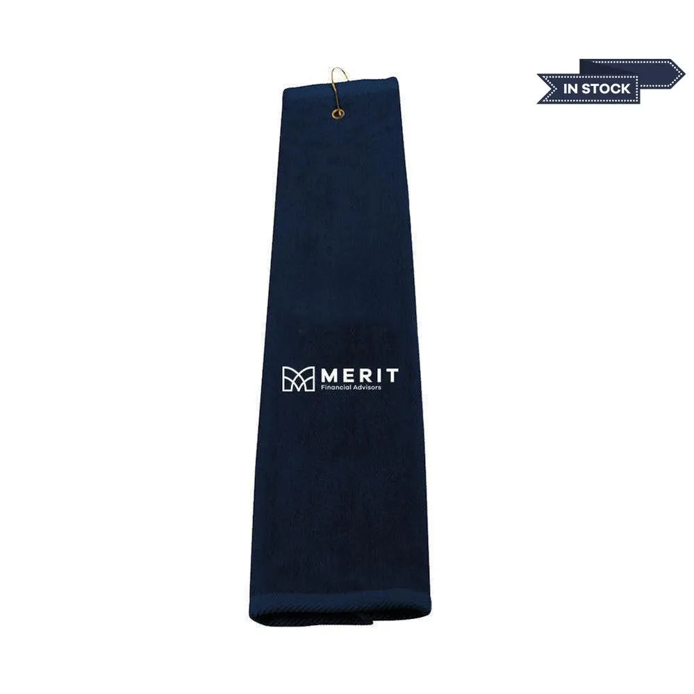 Merit Golf Tri-Fold Towel
