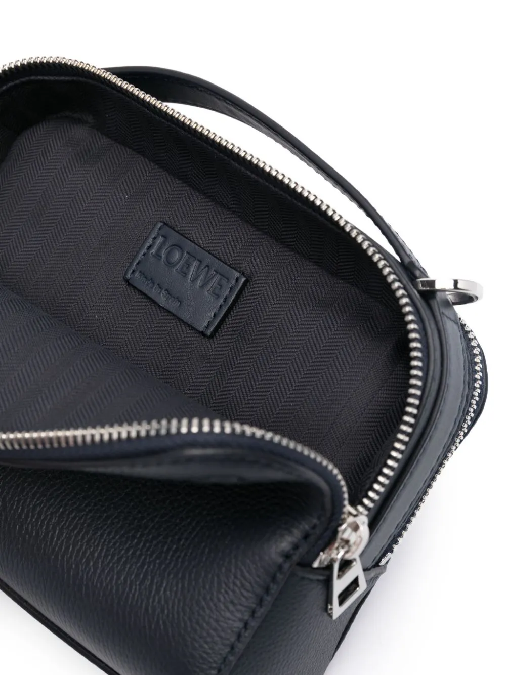 Mini leather camera bag