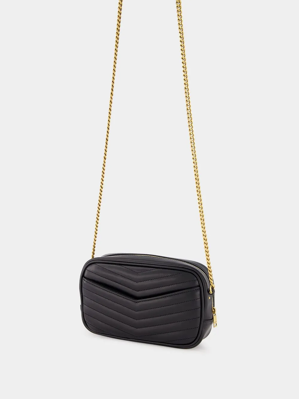 Mini Lou Quilted Leather Camera Bag