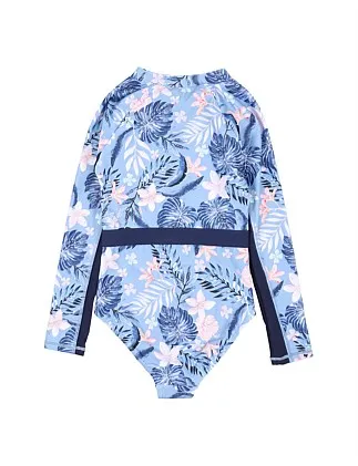MINIHAHA SKYLER PRINT LS SUNSUIT