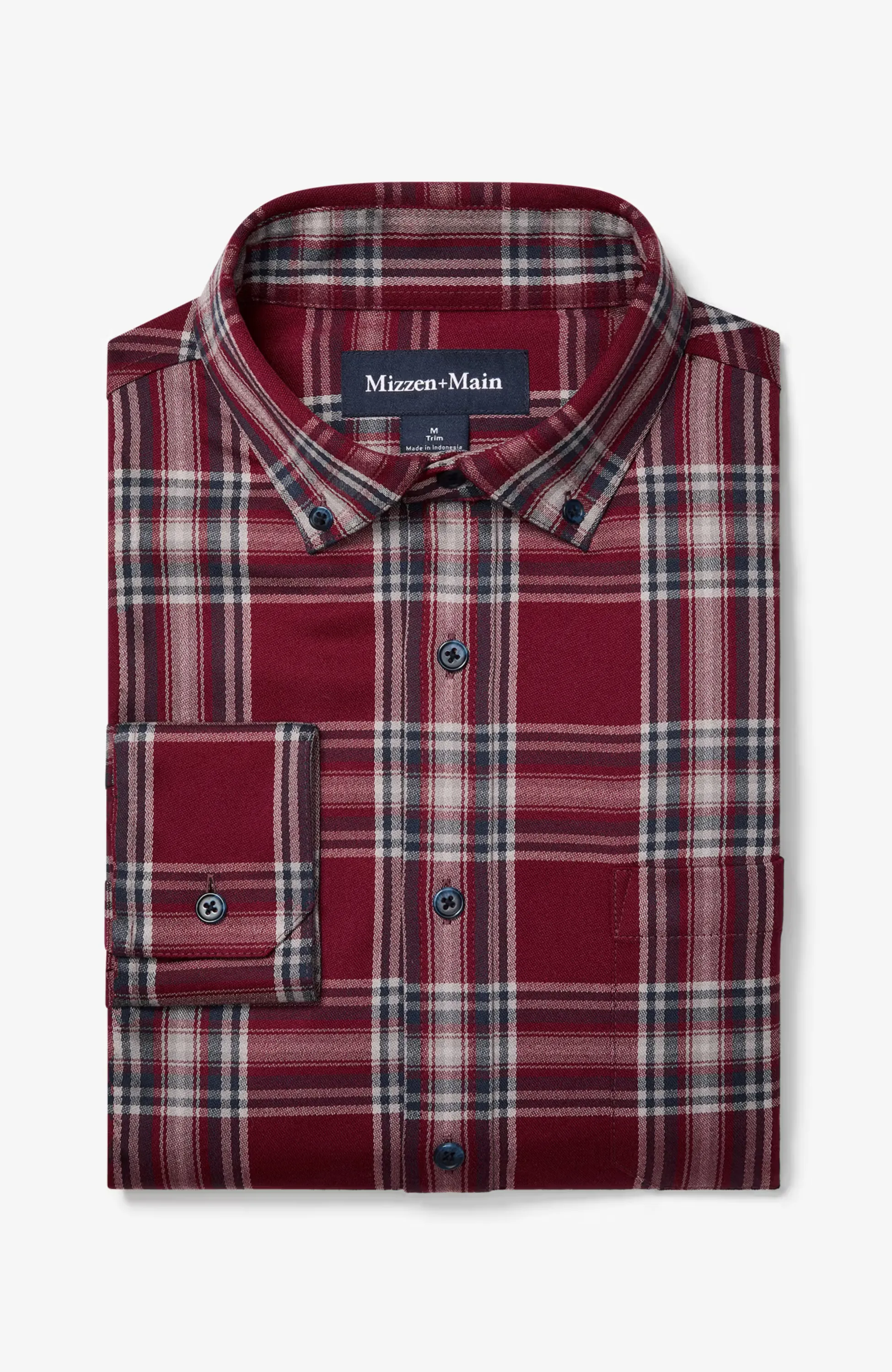 Mizzen & Main - City Flannel Twill Trim