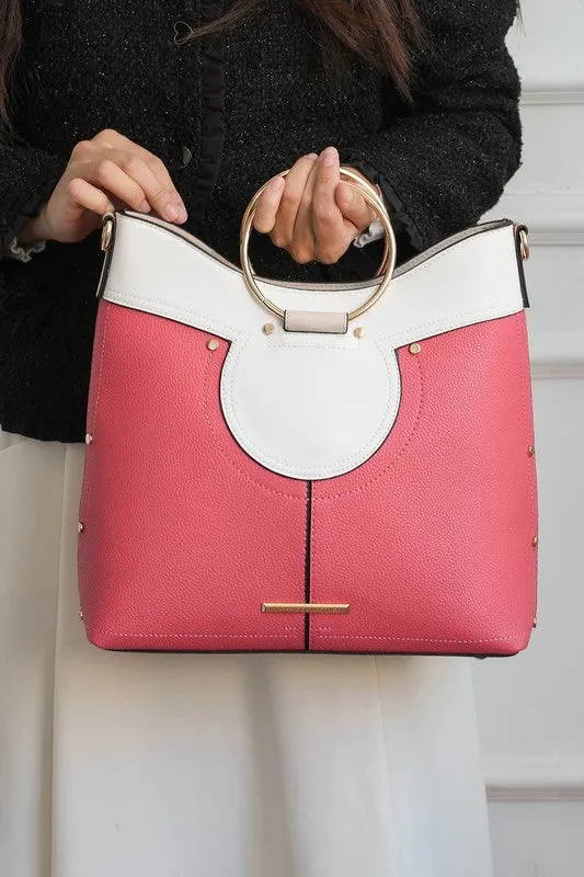 MKF Kylie Top Handle Satchel by Mia K