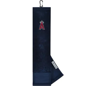 MLB Los Angeles Angels Tri-Fold Embroidered Golf Towel 16 x 24 (T0423718)