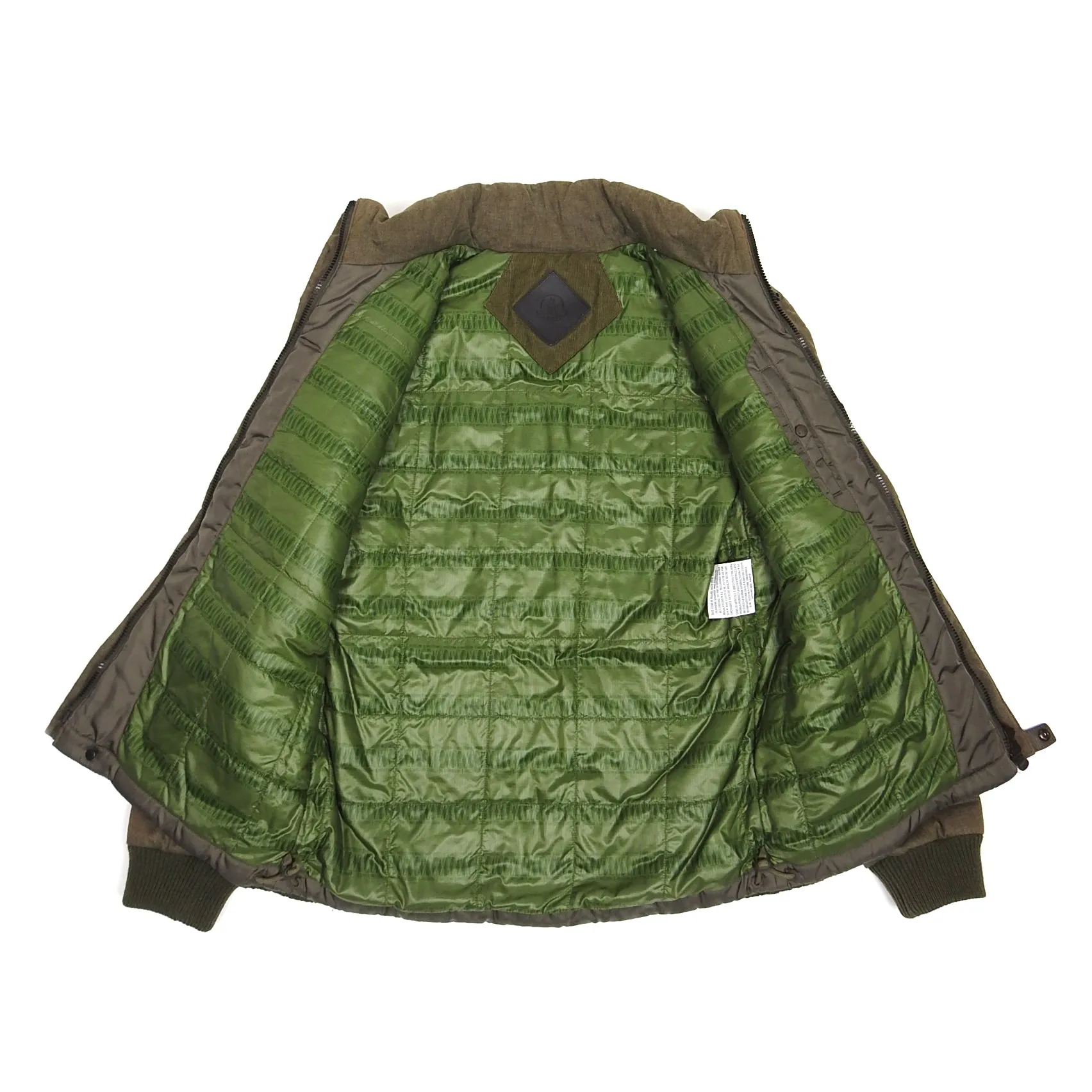 Moncler x White Mountaineering Cableknit Down Coat Size 3