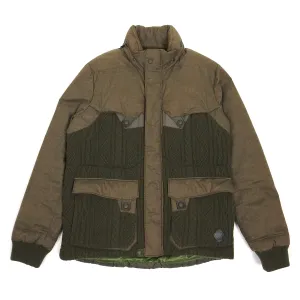 Moncler x White Mountaineering Cableknit Down Coat Size 3