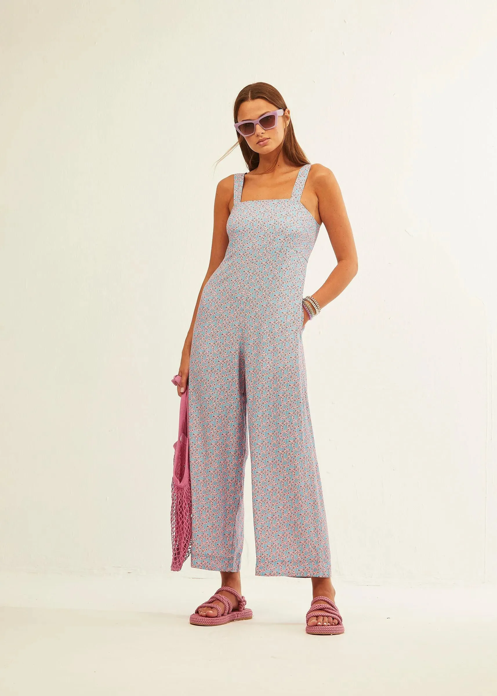 Mono Tirante Ancho Blue Daisy