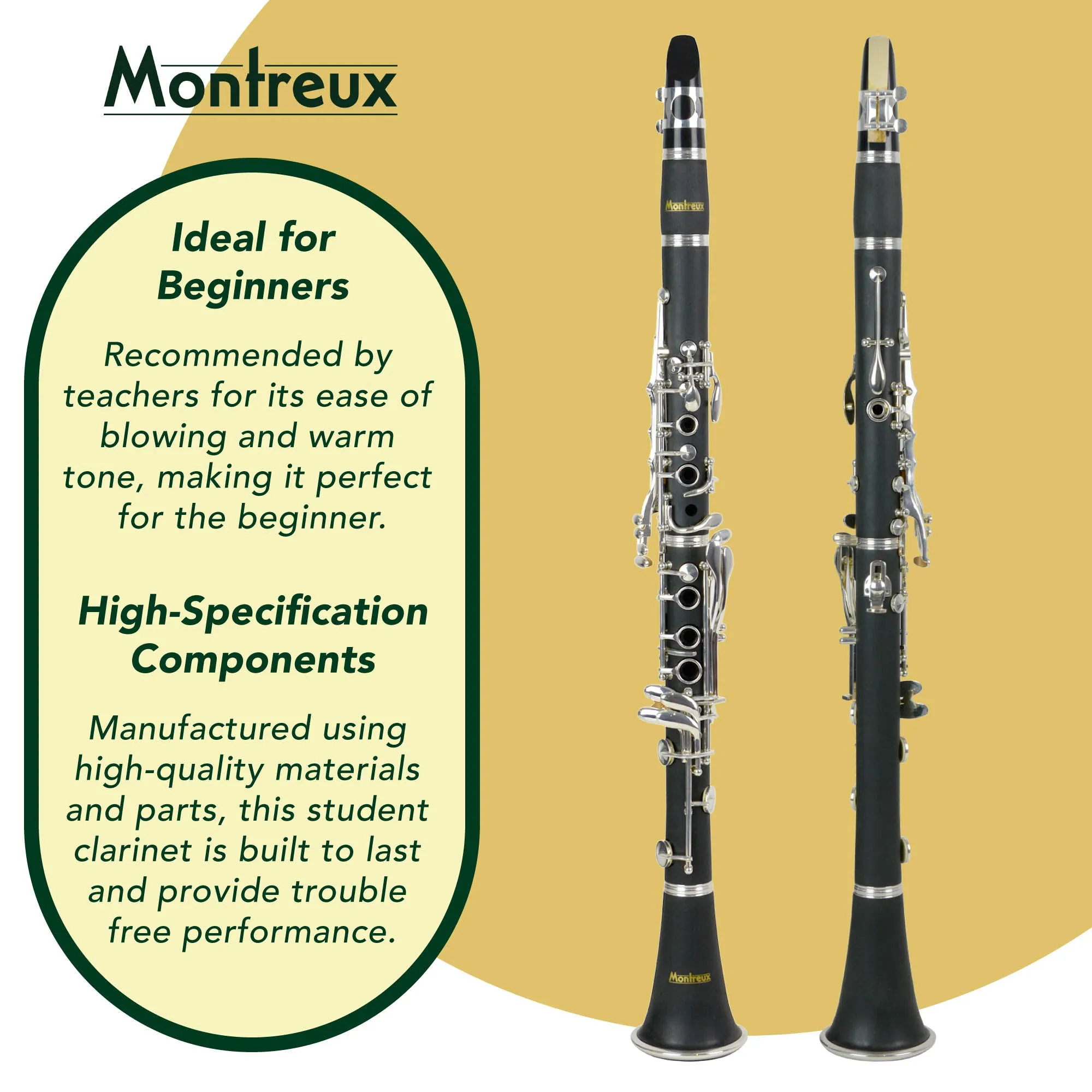 Montreux Sonata Student Bb Clarinet