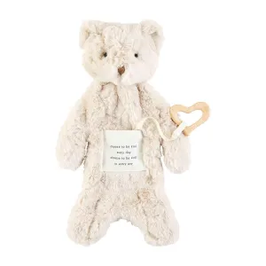 Mud Pie Bear Cuddler & Teether