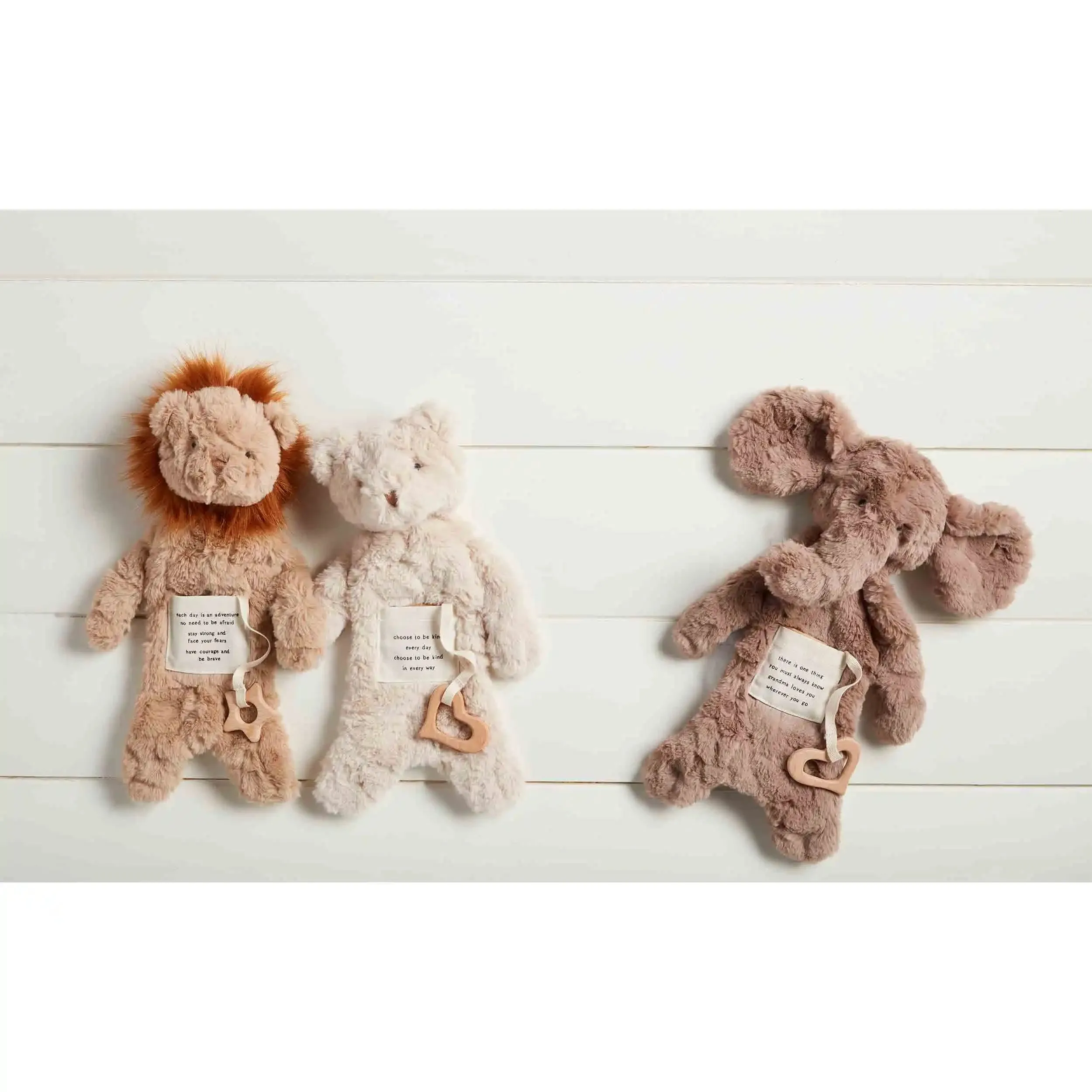 Mud Pie Bear Cuddler & Teether