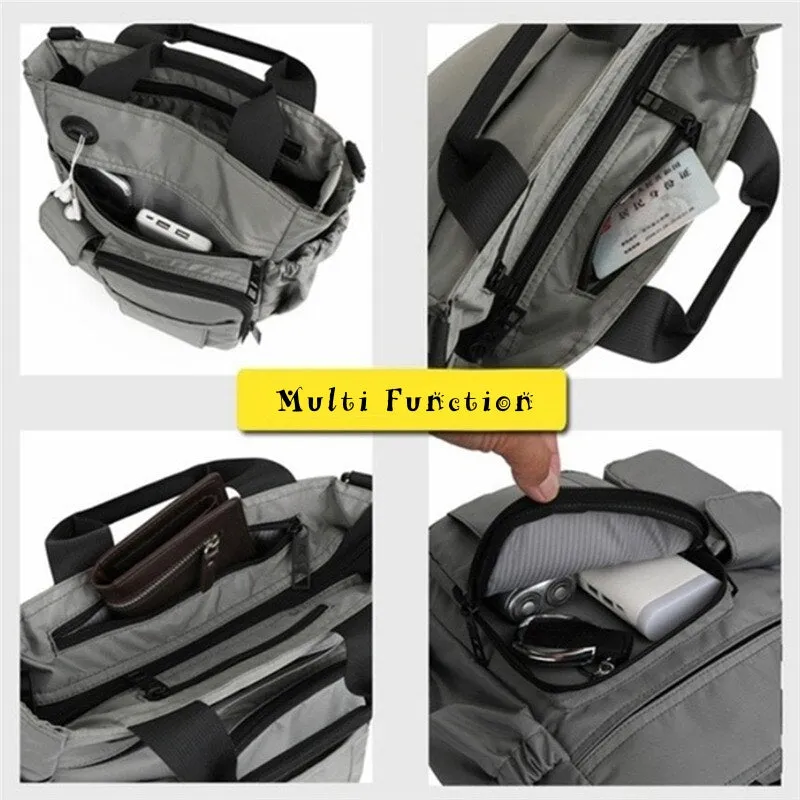 Multi Function Waterproof Men Shoulder Bags