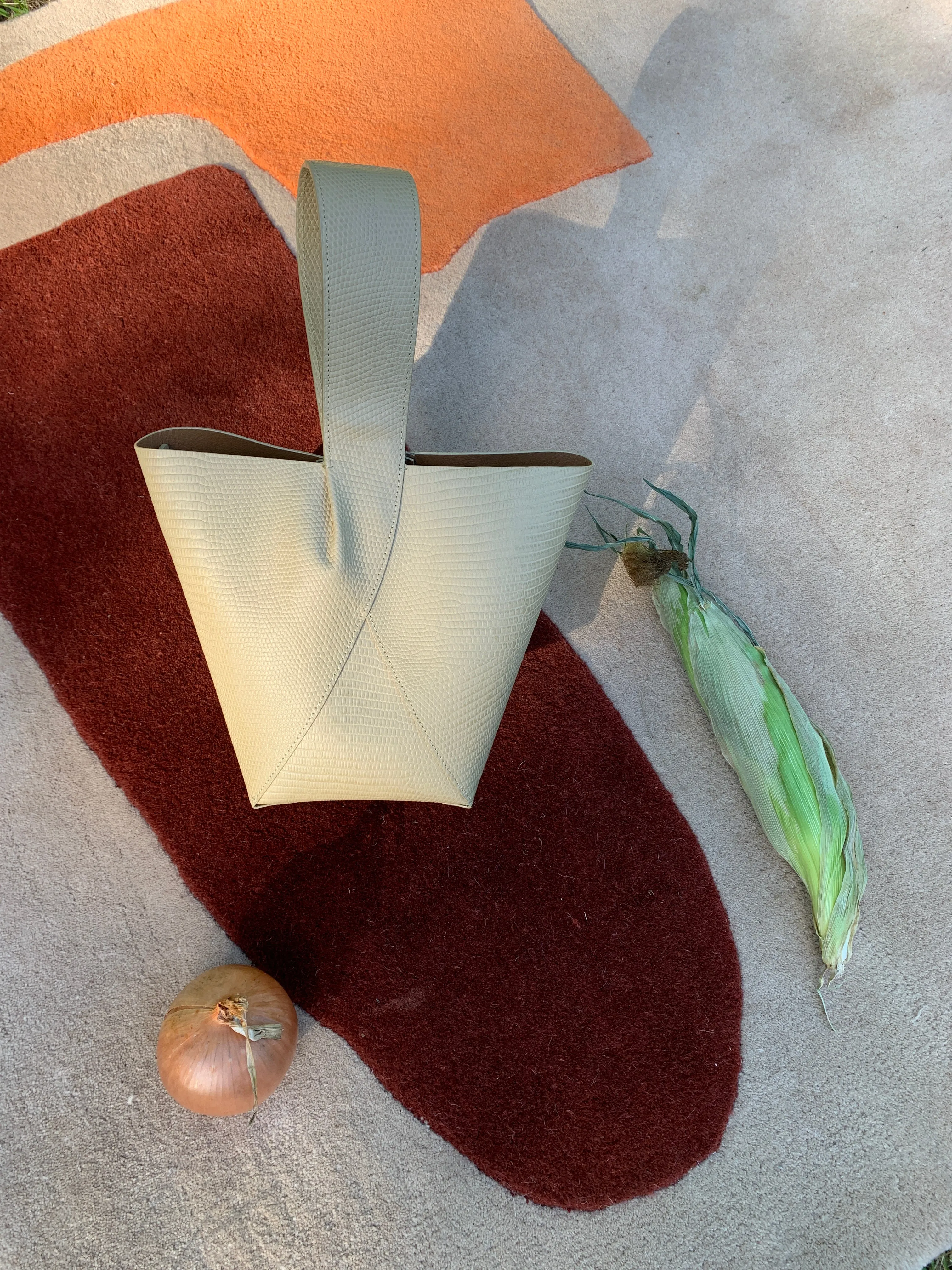 Nº49 Cross Handle Bucket - Sand Lizard