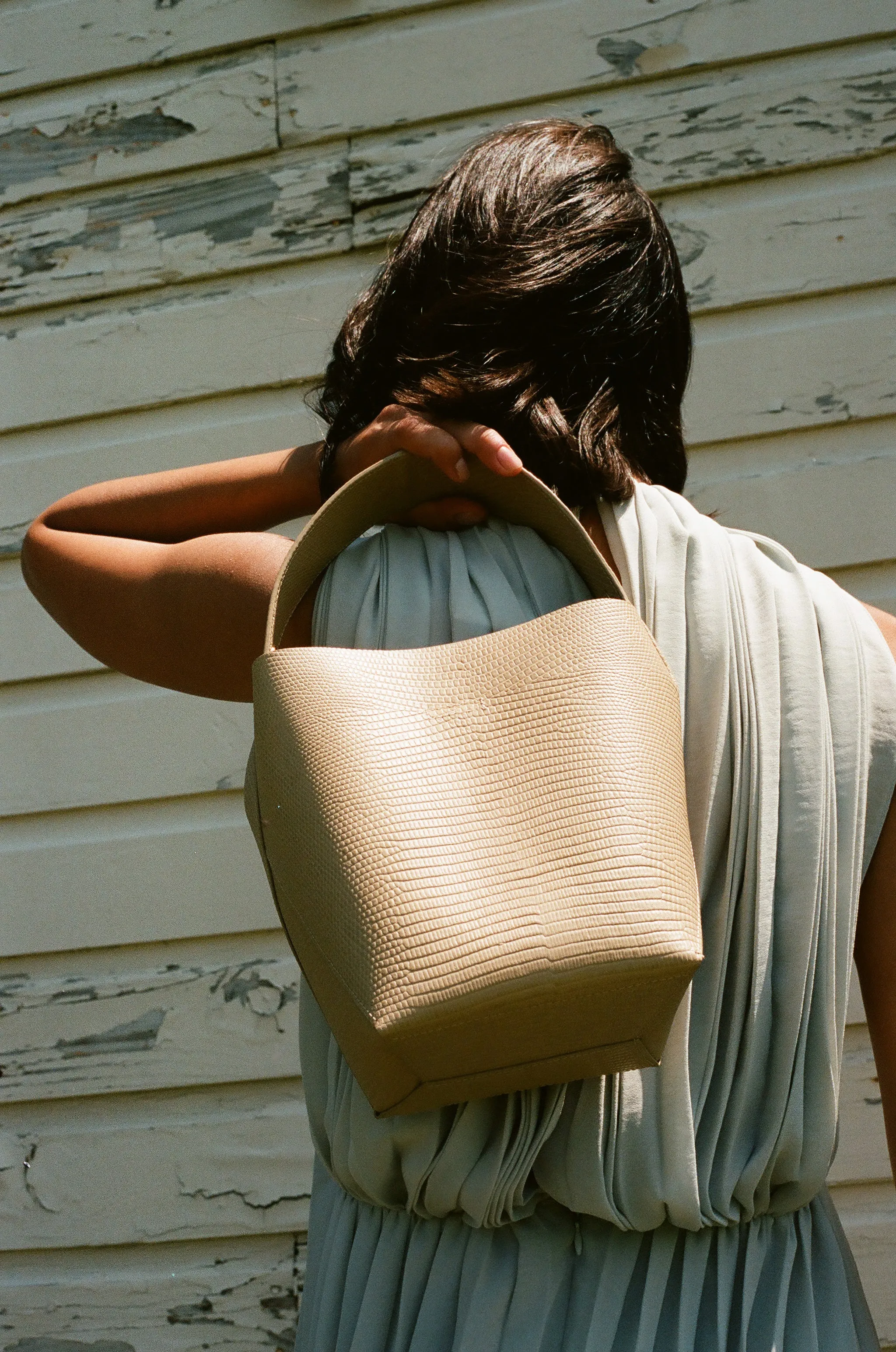 Nº49 Cross Handle Bucket - Sand Lizard