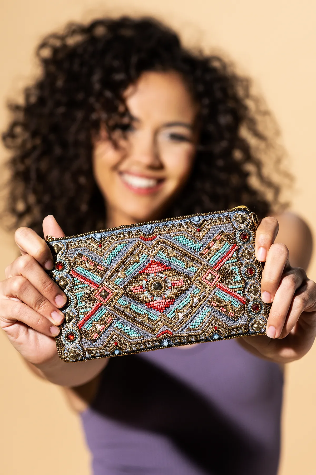 Native Girl Crossbody Phone Bag