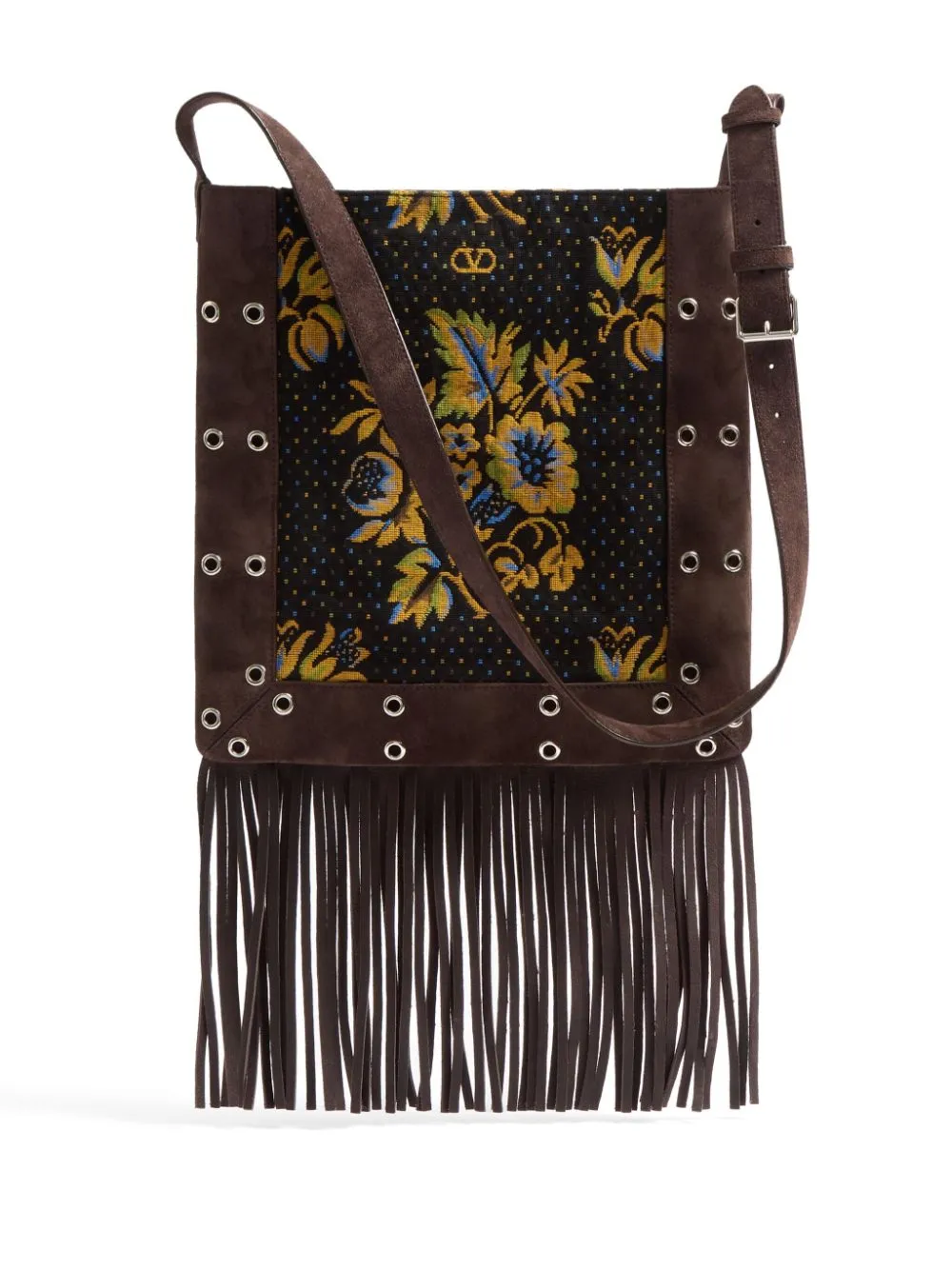 Nellcote suede leather shoulder bag