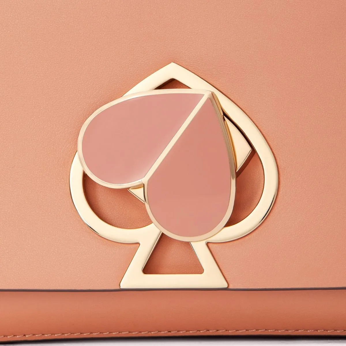 Nicola Twistlock Medium Tawny Shoulder Bag