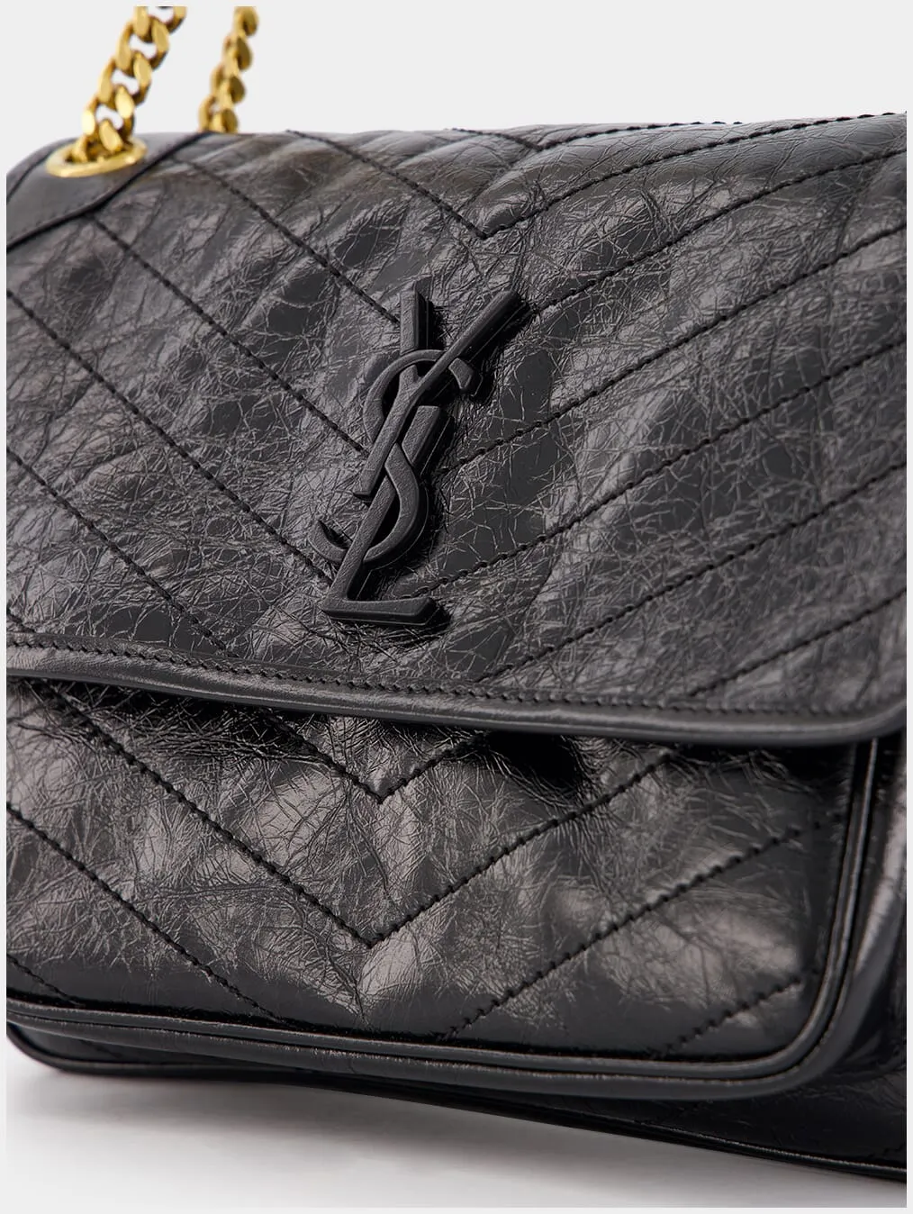 Niki Medium Vintage Leather Shoulder Bag