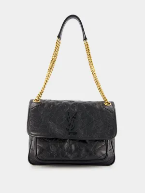 Niki Medium Vintage Leather Shoulder Bag