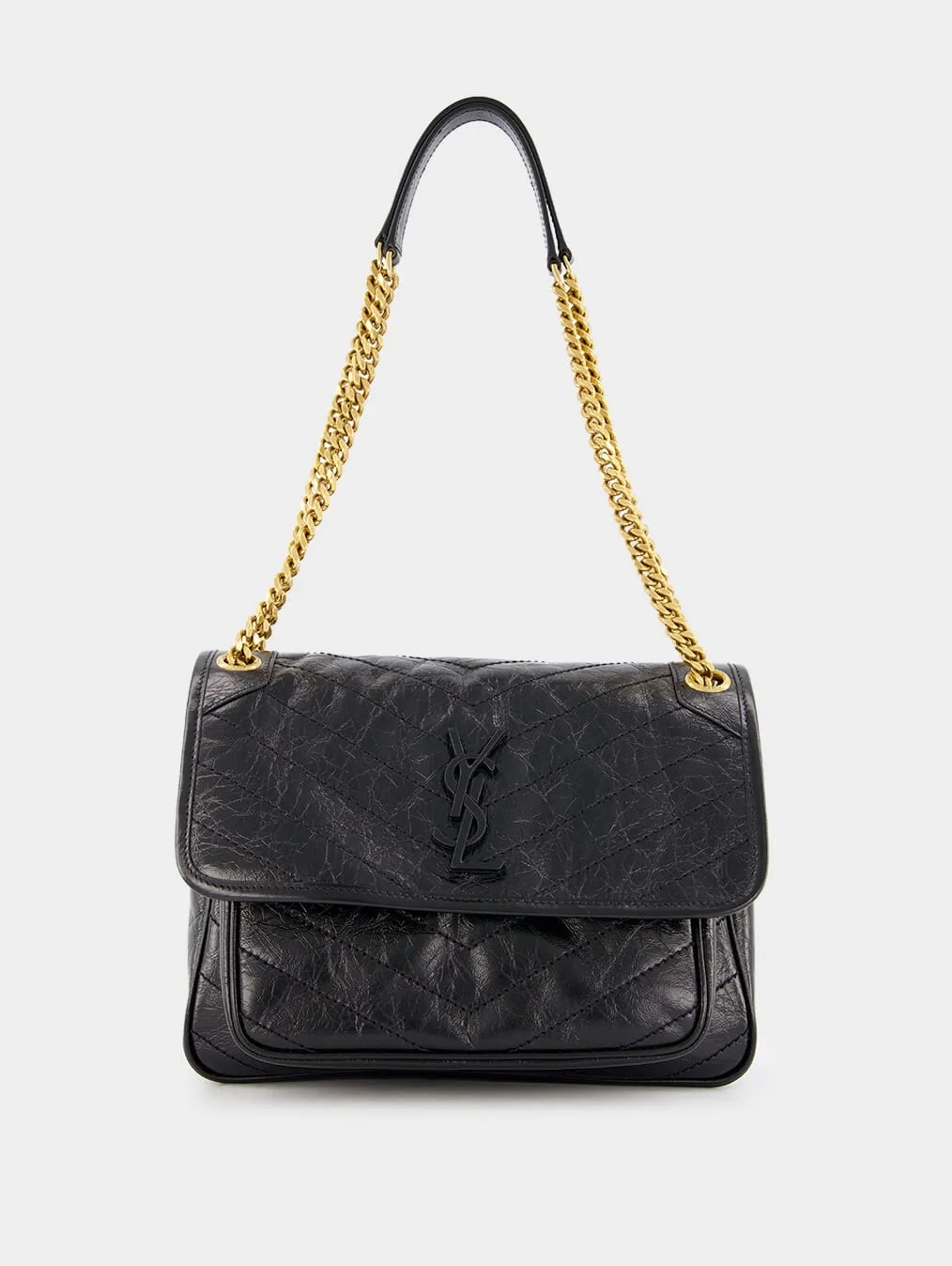 Niki Medium Vintage Leather Shoulder Bag