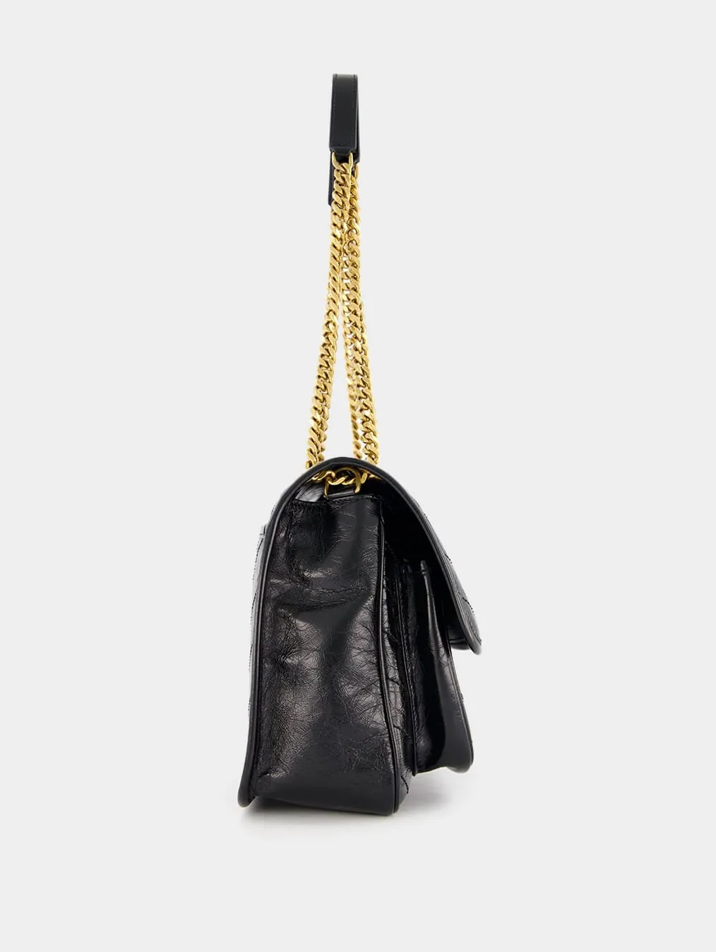 Niki Medium Vintage Leather Shoulder Bag