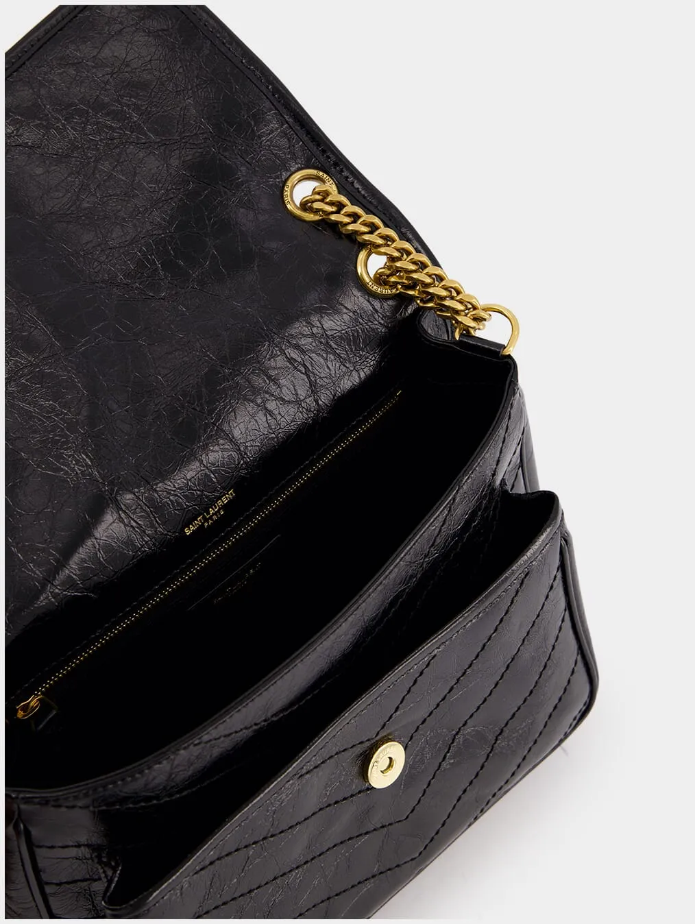 Niki Medium Vintage Leather Shoulder Bag