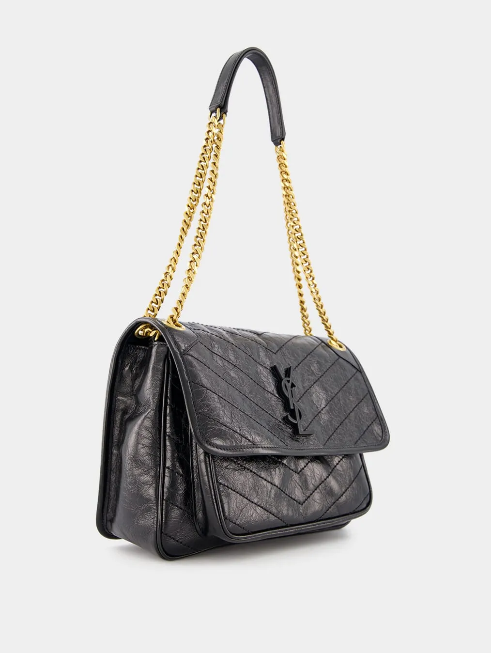 Niki Medium Vintage Leather Shoulder Bag