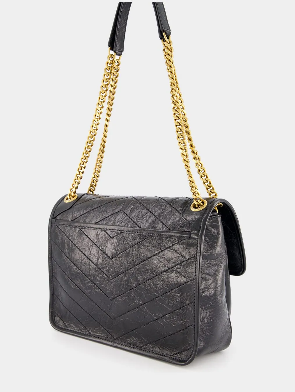 Niki Medium Vintage Leather Shoulder Bag