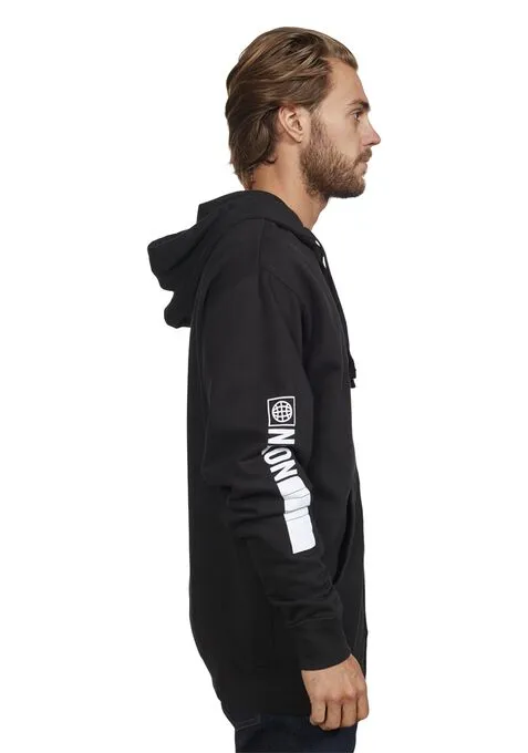 Nixon Mens Track Zip Hoodie