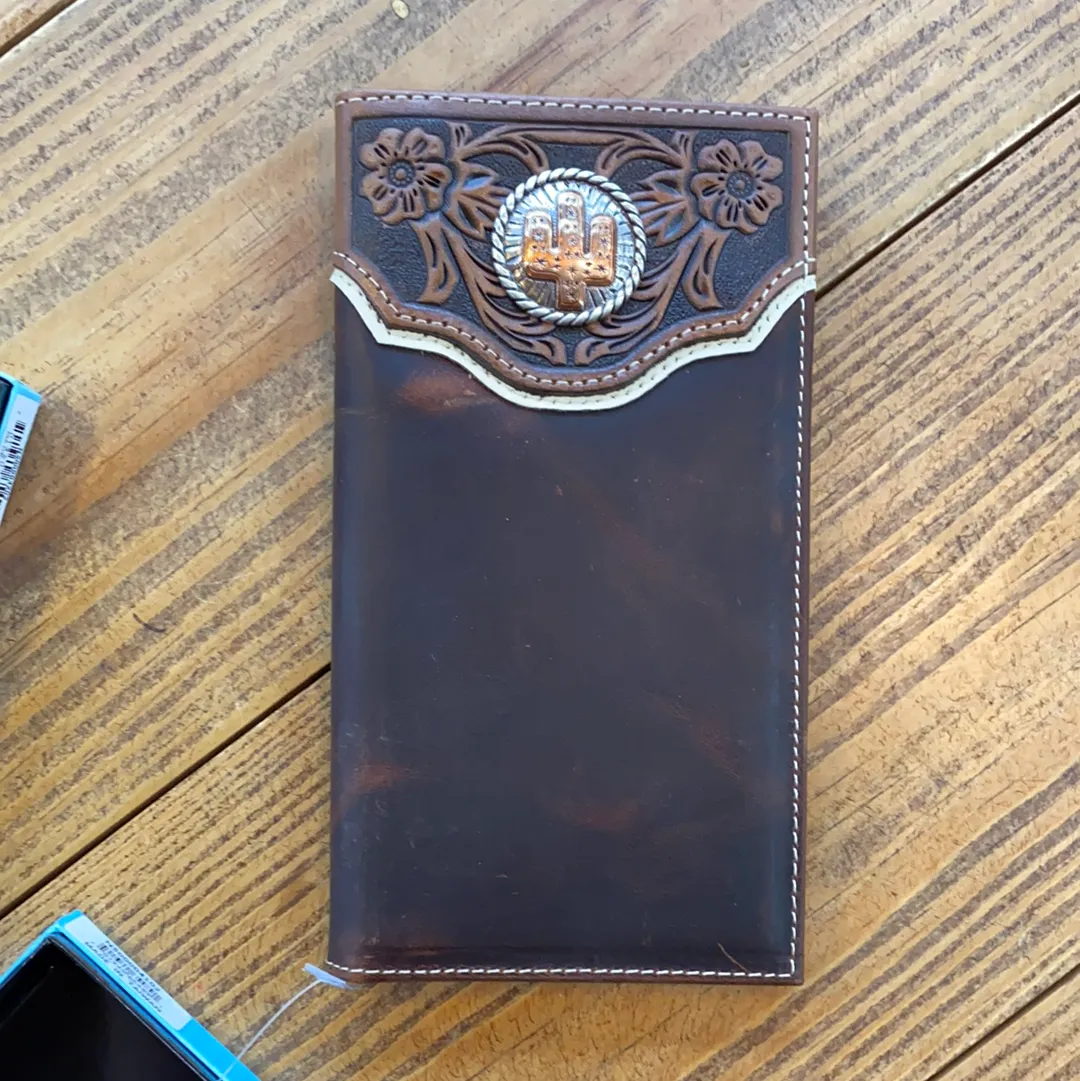 Nocona Cactus Concho Wallet